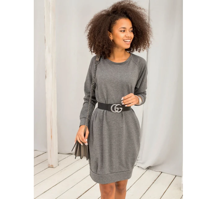 Šaty RV TU 5184.93P tmavě šedá