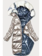 DWUSTRONNA METALICZNA KURTKA ZIMOWA model 21243694 - MINORITY