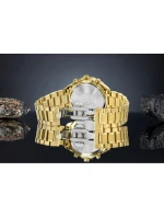 Pánské hodinky Giewont Chronograph Sapphire Gold Blue GW7290-B6