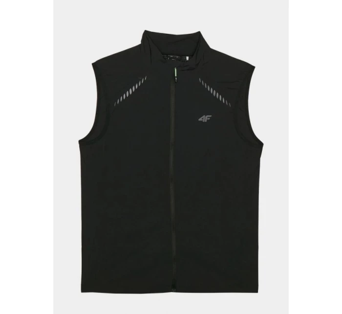 Pánské ultralehké běžecké tričko bez rukávů 4F 4FRAW24TVJAM213-20S