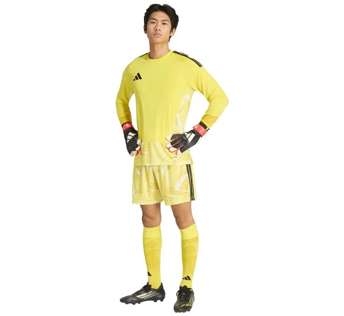 Pánský soutěžní brankářský dres adidas Tiro 26 s dlouhým rukávem žlutý KB5250 pánské