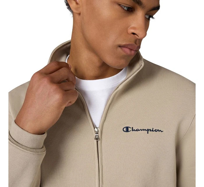 pánská tepláková souprava na zip v béžové a tmavě modré barvě model 22119784 - CHAMPION