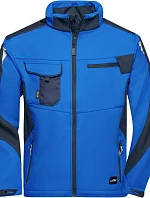 Daiber JN 844 Pracovní letní softshellová bunda - Strong 02.0844 royal/navy