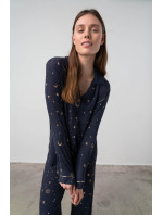 Vamp - Dvoudílné dámské pyžamo – Celeste 17063 - Vamp