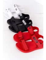 Dámské Sportovní Sandály Big Star model 21556539 červené - Big Star Shoes Dámské Sportovní Sandály Big Star model 21556539 červené - Big Star Shoes