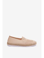 Dámské espadrilky Vinceza Béžové Dámské espadrilky Vinceza Béžové