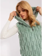 Kamizelka AT KZ pistacjowy model 19367688 - FPrice Kamizelka AT KZ pistacjowy model 19367688 - FPrice