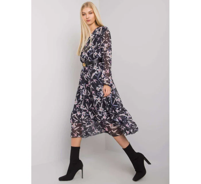 Šaty EM SK 2910 1.36 tmavě modrá Šaty EM SK 2910 1.36 tmavě modrá