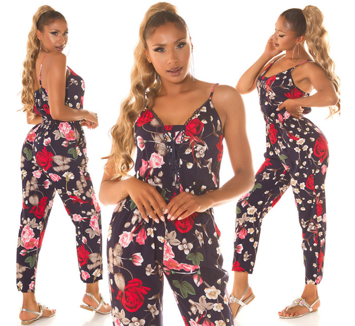 Trendy uommer Overall with floral print