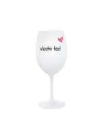Vlastní text na sklenici