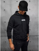 FashionStreet černá pánská tepláková souprava AX0685 FashionStreet černá pánská tepláková souprava AX0685