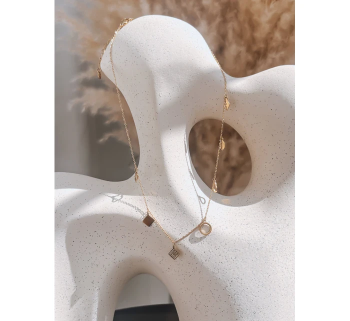 Zlatý náhrdelník PUNTA FashionStreet IY0075 Zlatý náhrdelník PUNTA FashionStreet IY0075