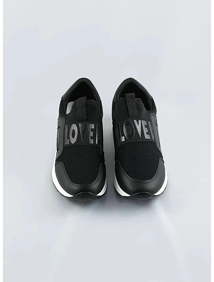 Černé dámské boty slipon model 17066117 - COLIRES