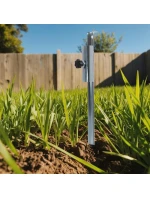 KOVOVÝ PODSTAVEC POD DEŠTNÍK 50 CM CAMP ACTIVE