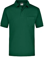 JN 26 Piqué polo s kapsou dark green model 22516195 - Daiber JN 26 Piqué polo s kapsou dark green model 22516195 - Daiber