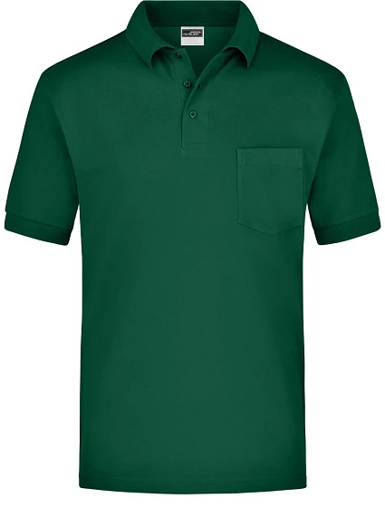 Daiber JN 26 Piqué polo s náprsní kapsou 02.0026 dark green Daiber JN 26 Piqué polo s náprsní kapsou 02.0026 dark green