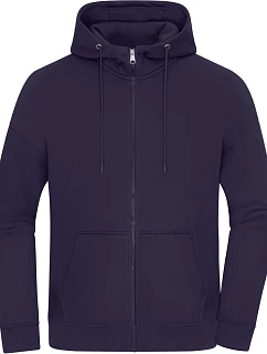 Těžká unisex oversize mikina s kapucí 02. deep purple model 22446239 - Daiber