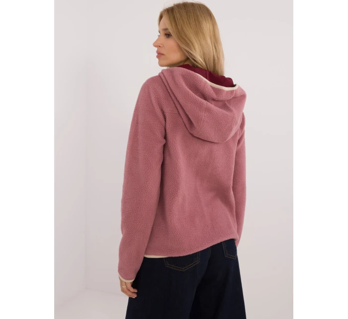 Mikina D20001M02671A3 tmavě růžová Mikina D20001M02671A3 tmavě růžová