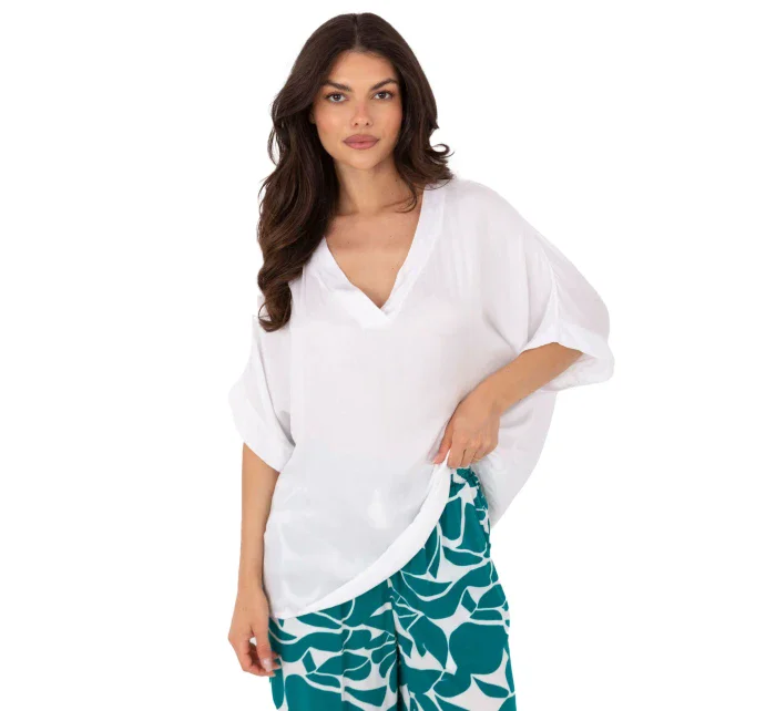 Bluzka TW BZ BI model 21190982 biały - FPrice Bluzka TW BZ BI model 21190982 biały - FPrice