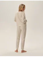 Dámská tepláková souprava Fune 41887-80X Beige - Henderson Ladies Dámská tepláková souprava Fune 41887-80X Beige - Henderson Ladies