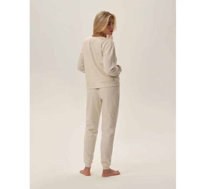 Dámská tepláková souprava Fune 41887-80X Beige - Henderson Ladies Dámská tepláková souprava Fune 41887-80X Beige - Henderson Ladies