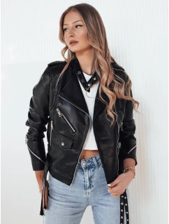 ROLDAN dámská kožená bunda ramones černá FashionStreet TY4180