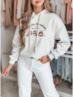 Dámská oversize mikina s kapucí  šedá Dstreet model 21989232 - FashionStreet