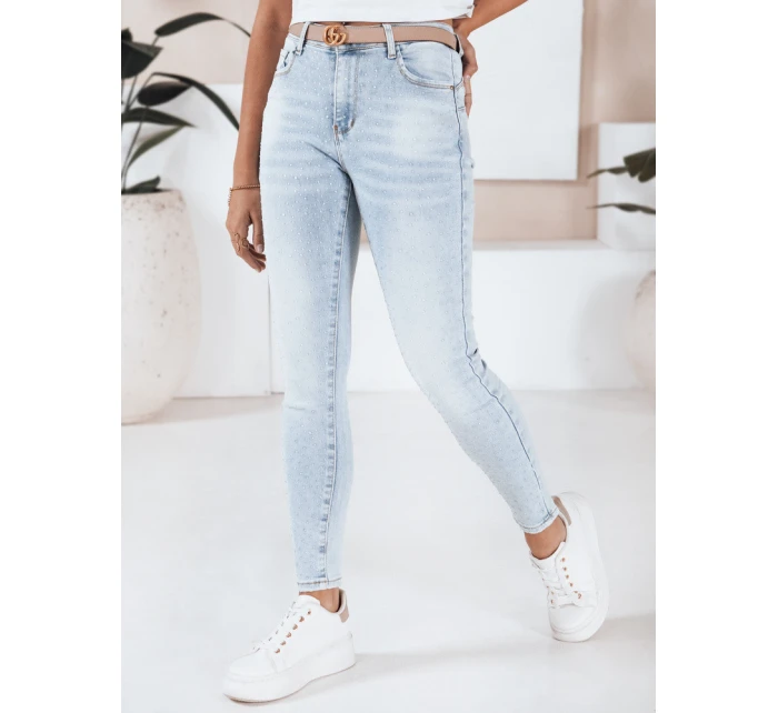 Dámské push up džíny světle modré FashionStreet UY2808