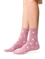 Vzorované netlačící ponožky Steven art.099 35-40