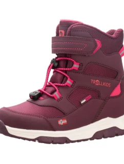 Dětské nepromokavé zimní boty Trollkids Lofoten PRO pro chlapce/dívky (672-419)