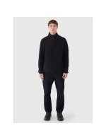 Pánská trekingová bunda 4F 4FWSS25TFLEM304-20S se stojáčkem z fleecu Pánská trekingová bunda 4F 4FWSS25TFLEM304-20S se stojáčkem z fleecu