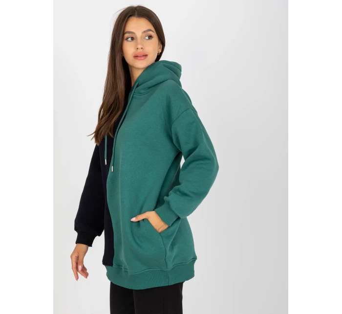 Mikina RV BL 8233.32X černá a zelená