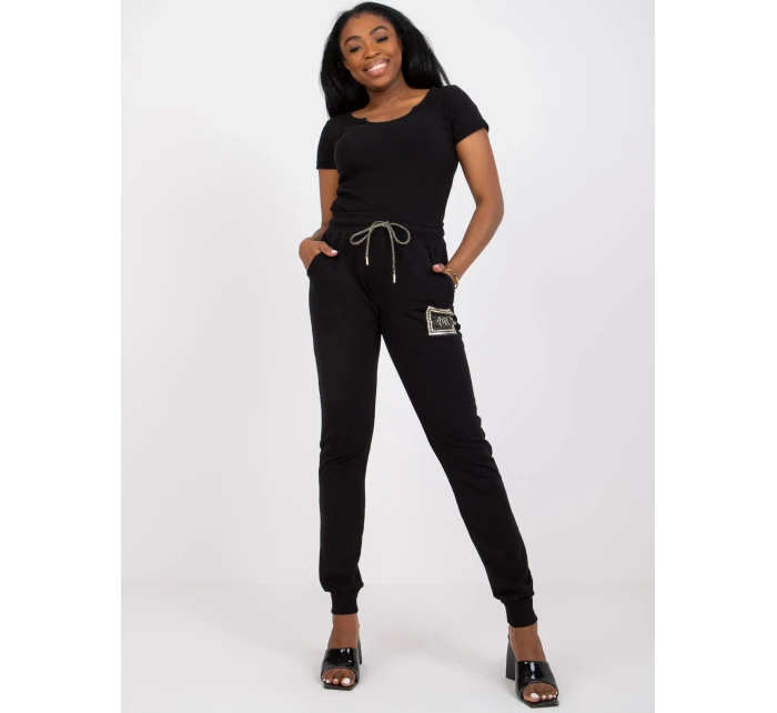 Tepláky RV DR 7284.43 černá