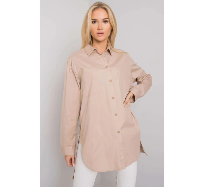 Košile s dlouhým rukávem  model 160741 Ex Moda