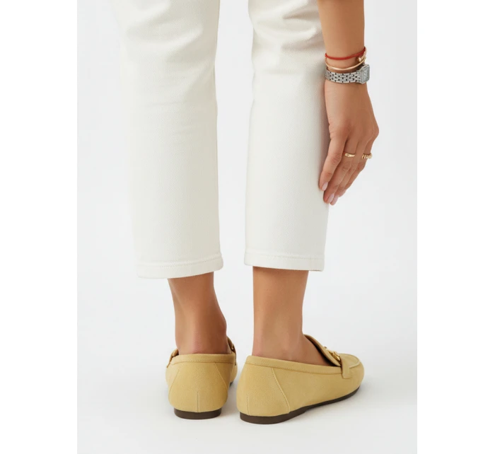 Dámské žluté boty FashionStreet ZY1360