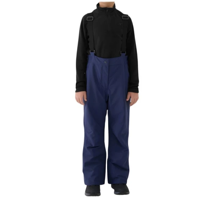 Chlapecké lyžařské kalhoty 4F FNK M0949 navy blue 4FJWAW25TFTRM0949 31S
