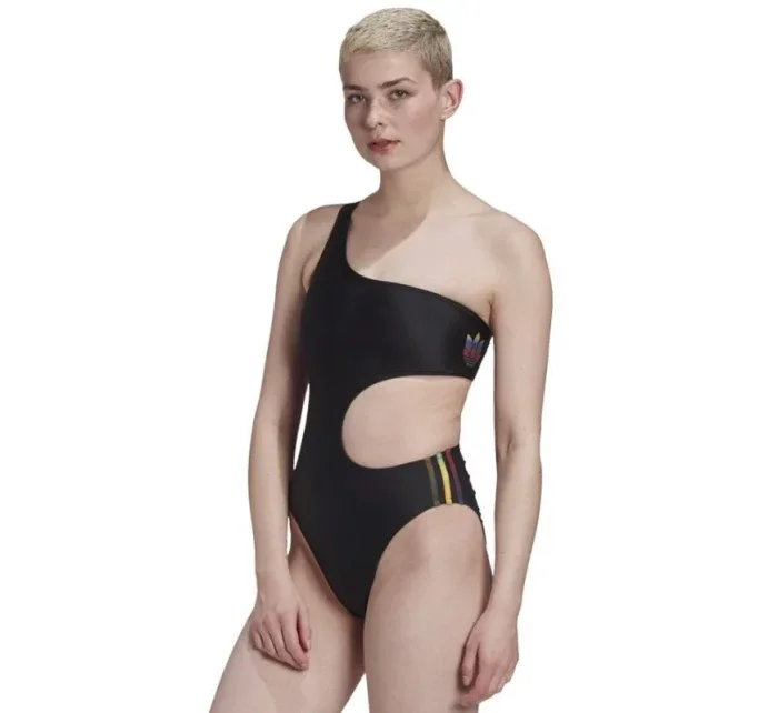 Dámské jednodílné plavky Originals Adicolor 3D Trefoil W GD3972 - Adidas Dámské jednodílné plavky Originals Adicolor 3D Trefoil W GD3972 - Adidas