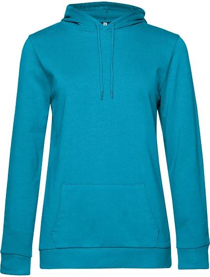 B&C #Hoodie /women Dámská mikina s kapucí 01.W04W hawaiian blue B&C #Hoodie /women Dámská mikina s kapucí 01.W04W hawaiian blue