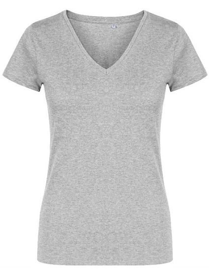 Promodoro 1525 Dámské tričko X.O s výstřihem do V 40.1525 heather grey Promodoro 1525 Dámské tričko X.O s výstřihem do V 40.1525 heather grey