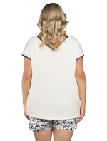 Italská móda Pasja kr.r. kr.sp. barva:bílá/potisk