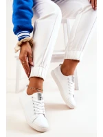 Kožená tenisová obuv Big Star JJ274311 Bílé