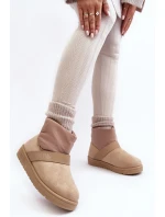 Sněhové Boty Na Platformě Bežové Big Star model 21637073 - Big Star Shoes Sněhové Boty Na Platformě Bežové Big Star model 21637073 - Big Star Shoes