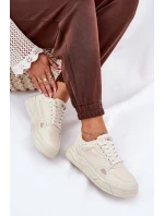 Dámské sneakersy Big Star NN274668 Béžové Dámské sneakersy Big Star NN274668 Béžové