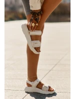 Dámské Sportovní Sandály Na Platformě Big Star model 21693771 Béžové - Big Star Shoes Dámské Sportovní Sandály Na Platformě Big Star model 21693771 Béžové - Big Star Shoes