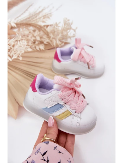 Sportovní boty dětské sneakers s podrážkou model 21700718 - Boto Sportovní boty dětské sneakers s podrážkou model 21700718 - Boto