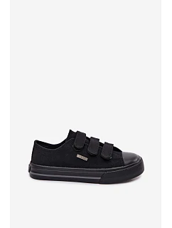 Dětské tenisky na suchý zip Big Star model 22069682 Černé - Big Star Shoes