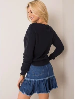 Svetr D93019Z90715A tmavě modrý