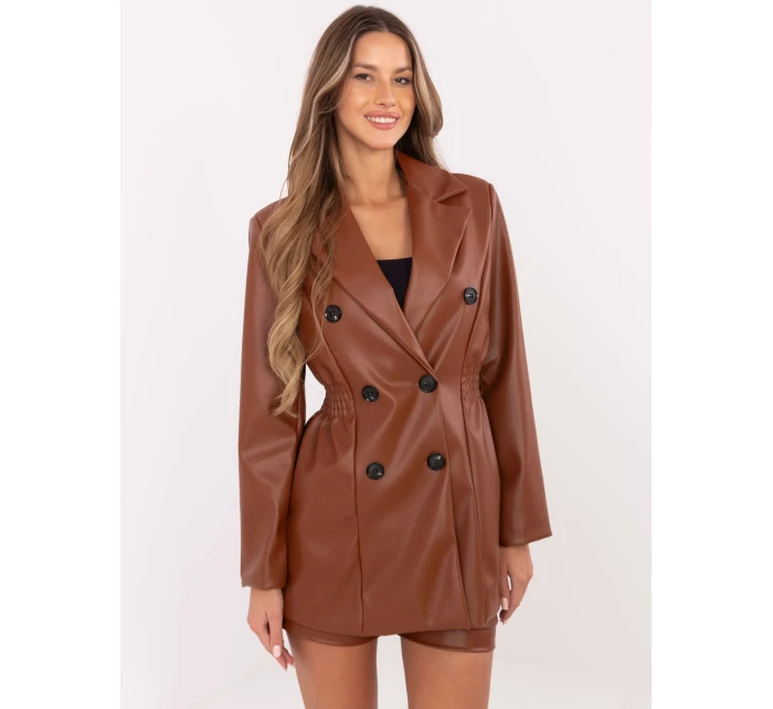 Bunda DHJ MA A8683.37 hnědá Bunda DHJ MA A8683.37 hnědá