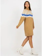 Dámské šaty LC SK 0098 okrové
