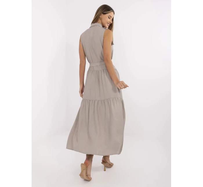 Šaty MI SK A5032.70P šedé Šaty MI SK A5032.70P šedé